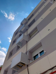 proyecto de conjunto de fachada